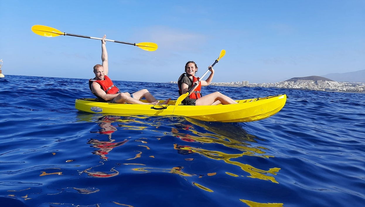 Los Cristianos Kayak & Snorkel Trip - Foto 1