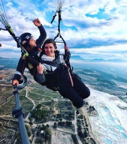 Photo - Vol en parapente à Pamukkale