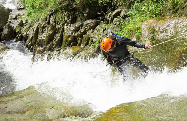 Canyoning no rio Blanco ou na cascata de Chamana - Foto 3