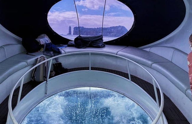Paseo en barco con fondo de cristal por Vila Franca do Campo - Foto 4