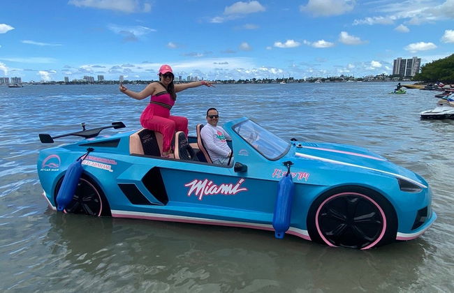 Aluguel de carro aquático em Miami - Foto 2