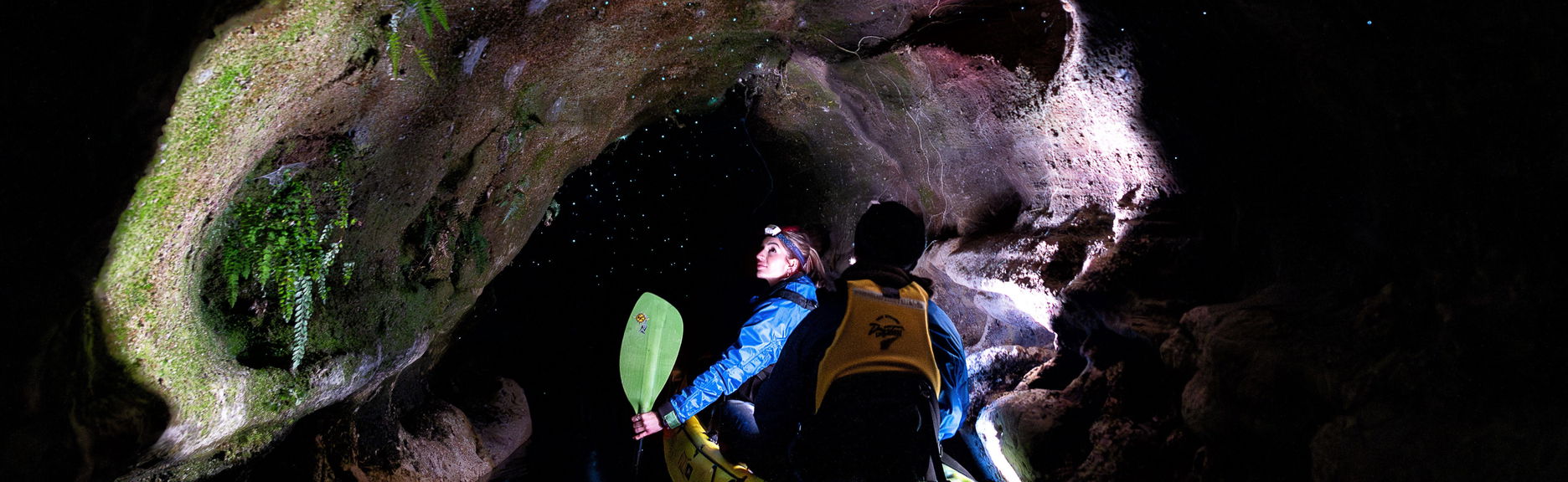 Balade en kayak aux grottes Glow Worm - Photo 1