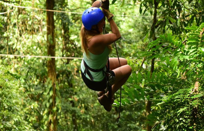 Aventura en tirolesa sobre las selvas tropicales - Foto 2