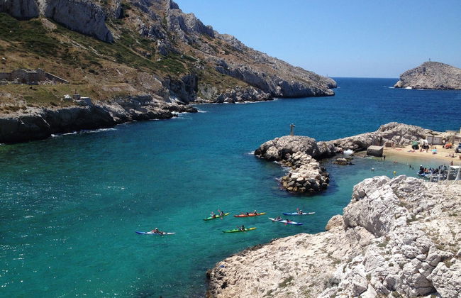 Tour en kayak por el Parque Nacional de Calanques - Foto 3
