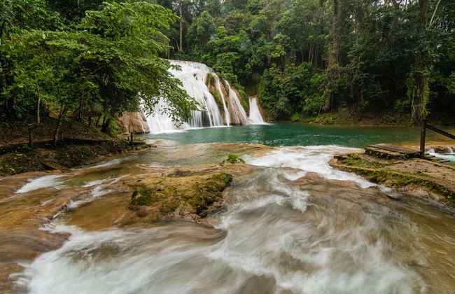 Las Golondrinas Waterfalls & Bonampak 2-Day Trip + Rafting - Foto 5