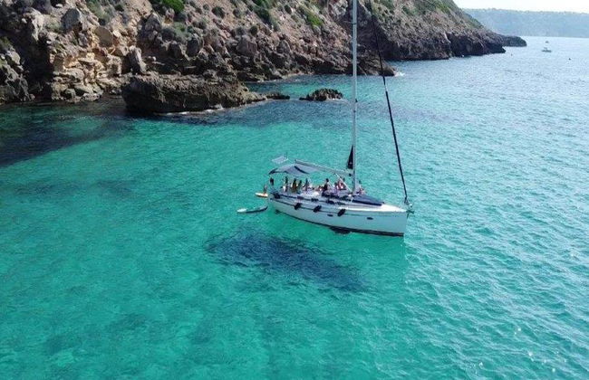 Half day Sailing Tour Mallorca: Small Groups, Drinks, food, Swim Clear Water - From Palma - Photo 1
