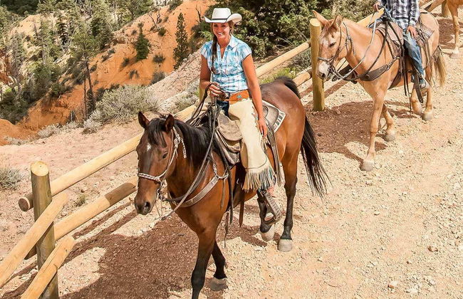 Paseo a caballo por el Cañón Bryce - Foto 2