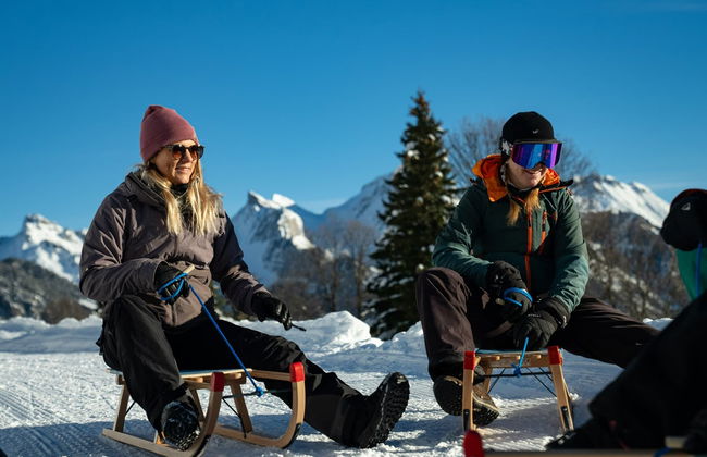 Sledding in the Bernese Alps - Photo 2