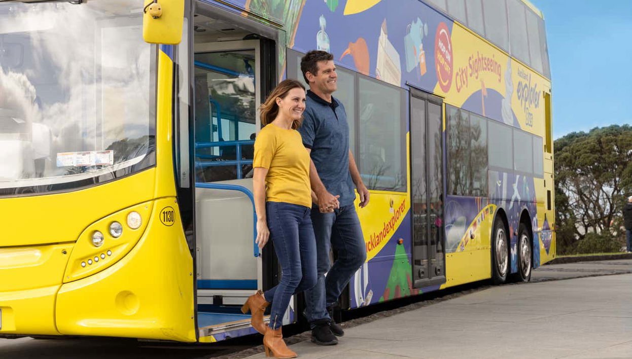 Bus touristique d'Auckland - Photo 1