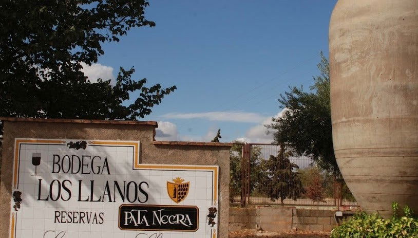 Visita a la bodega Los Llanos y la Cueva del Arte