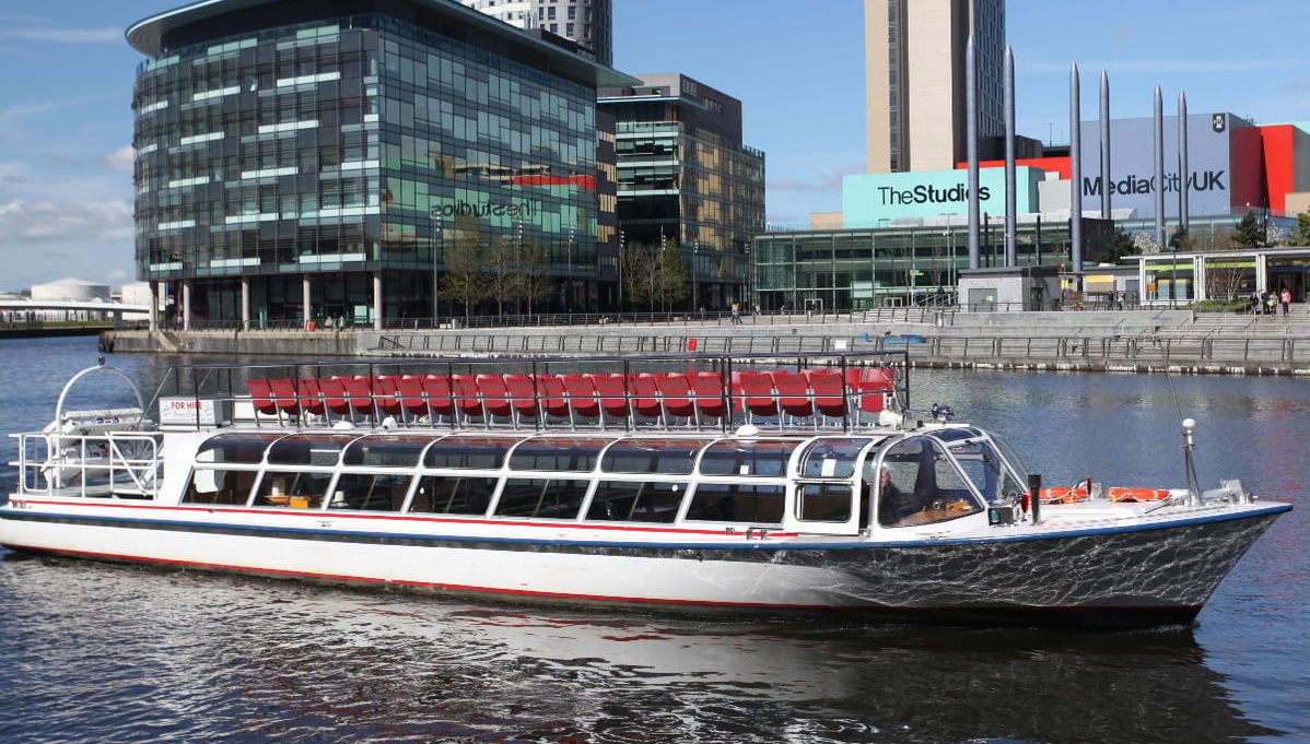 Passeio de barco por Manchester - Foto 1