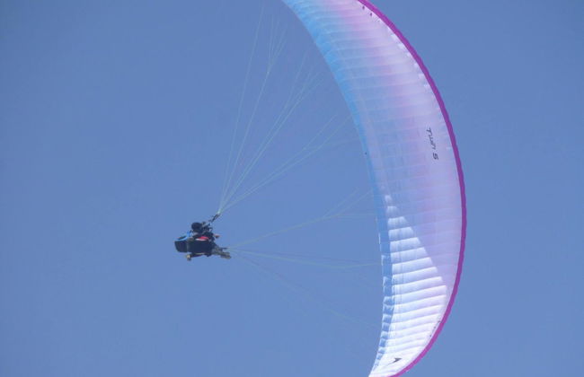 Voo de parapente sobre a Reserva Nacional de Paracas - Foto 5