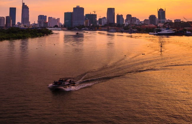 Croisière sur le fleuve de Saïgon au coucher de soleil - Photo 4