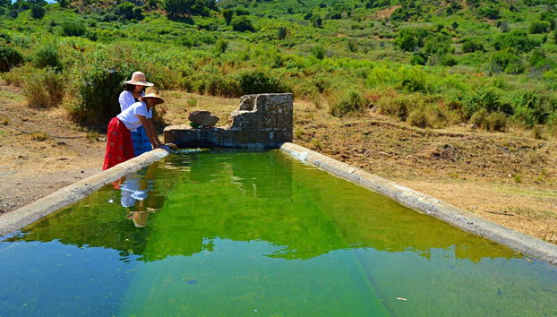 Una delle soste previste dall'itinerario