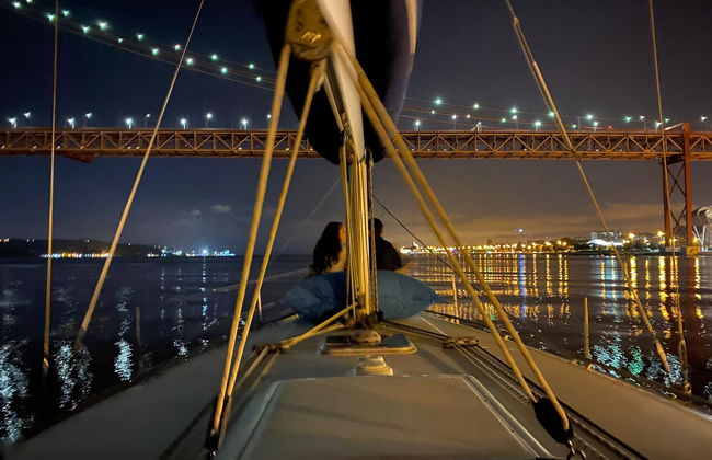 Paseo nocturno en velero por el Tajo - Foto 2
