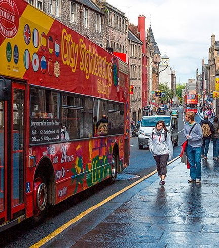 Foto - Autobus turistico di Edimburgo