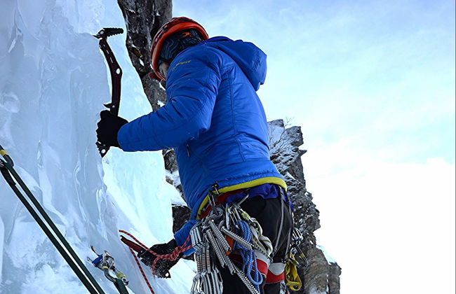 Escalada en hielo en las montañas de Abisko - Foto 2