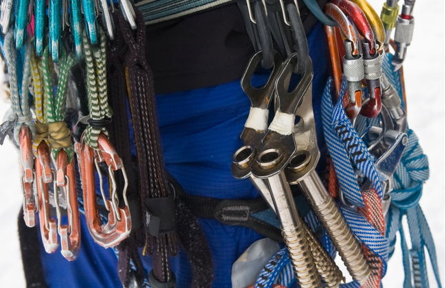 Escalada en hielo en las montañas de Abisko - Foto 4