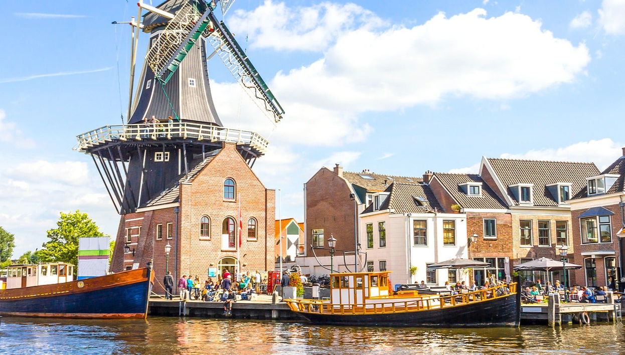 Giro in barca a Haarlem