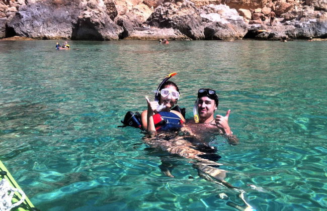 Tour de caiaque com snorkel por Cala Codolar - Foto 2