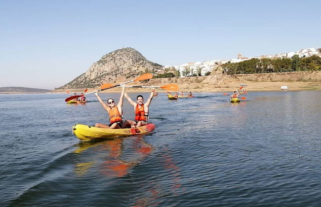 Tour de caiaque pela represa de Alange - Foto 7