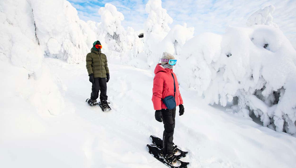 Passeio com raquetes de neve - Foto 1