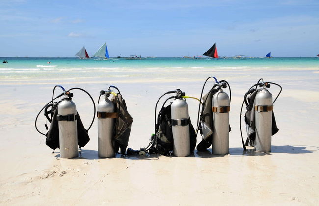 Baptême de plongée à Boracay - Photo 1