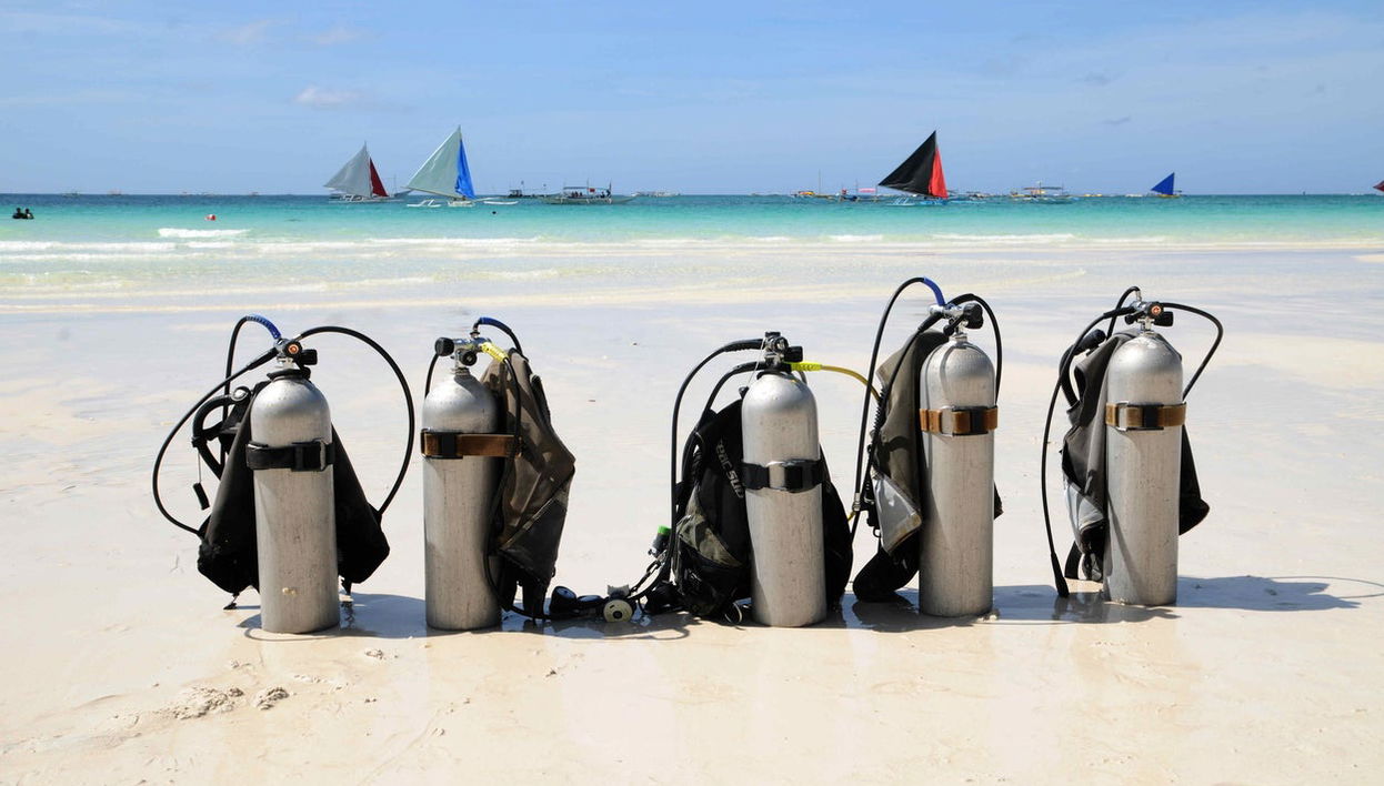 Baptême de plongée à Boracay - Photo 1