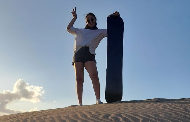 Sandboarding en la playa de El Mogote - Foto 3