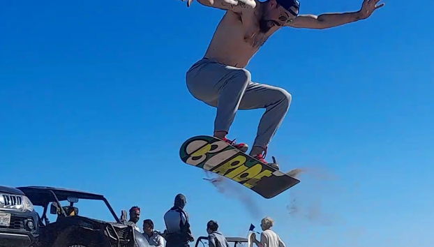 Profitez de l'activité de sandboarding