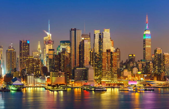 Manhattan & Statue of Liberty Night Cruise - Photo 4