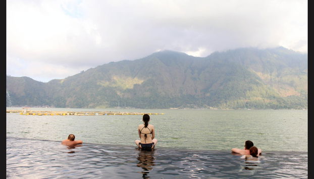 Trilha pelo vulcão Batur ao amanhecer - Foto 3