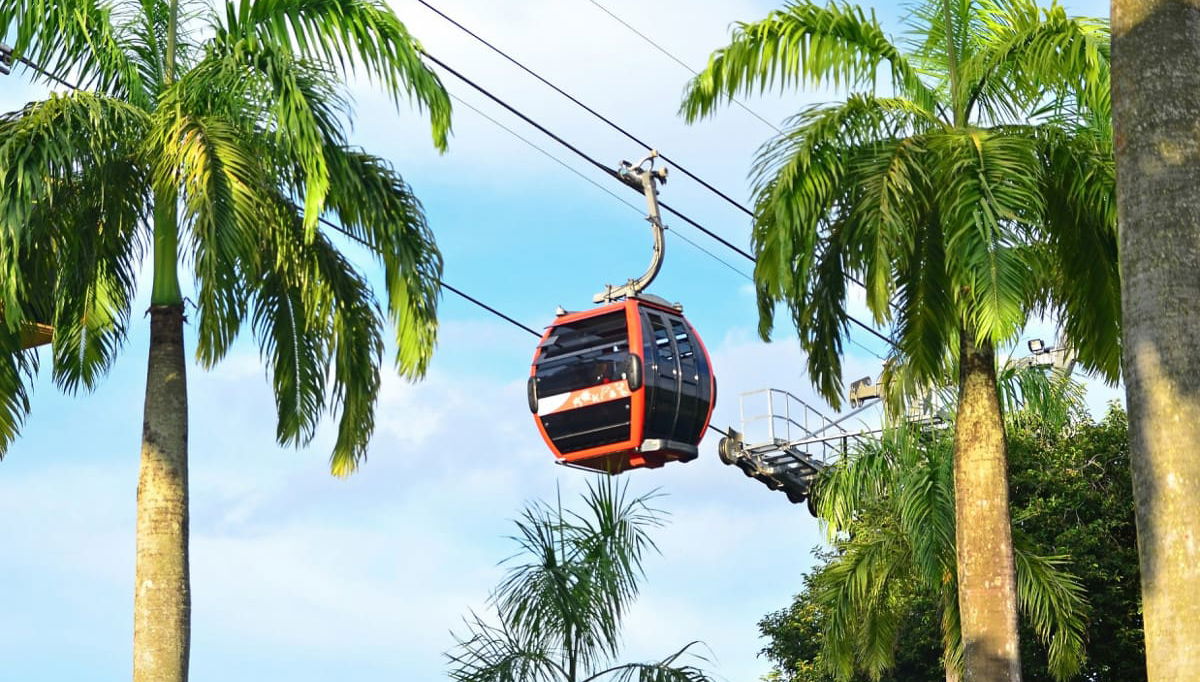 Entrada al teleférico de Isla Sentosa - Foto 1