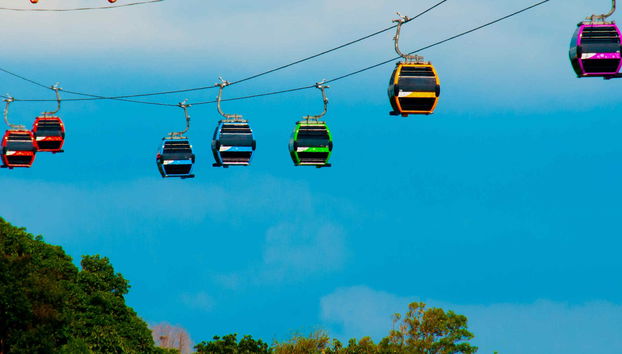 Entrada al teleférico de Isla Sentosa - Foto 5
