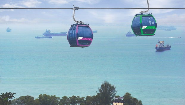 Entrada al teleférico de Isla Sentosa - Foto 3