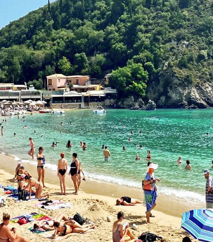 Foto - Corfù: Tour di Palaiokastritsa con nuotata e tramonto a Loggas Beach