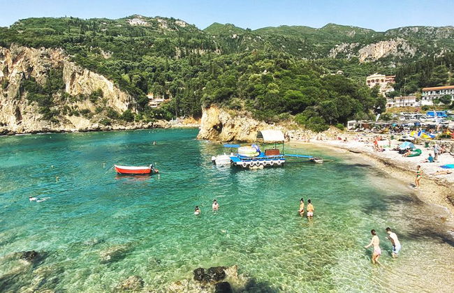 Corfou : Excursion de baignade à Palaiokastritsa et coucher de soleil à la plage de Loggas - Photo 7