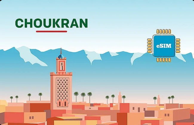 Carte eSIM Civitatis Maroc - Photo 1