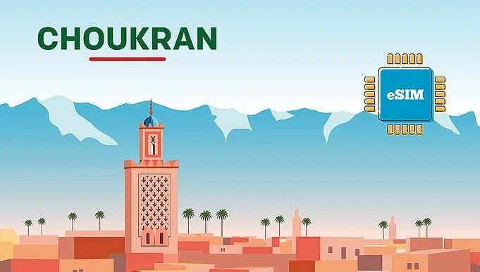Carte eSIM Civitatis Maroc - Photo 1