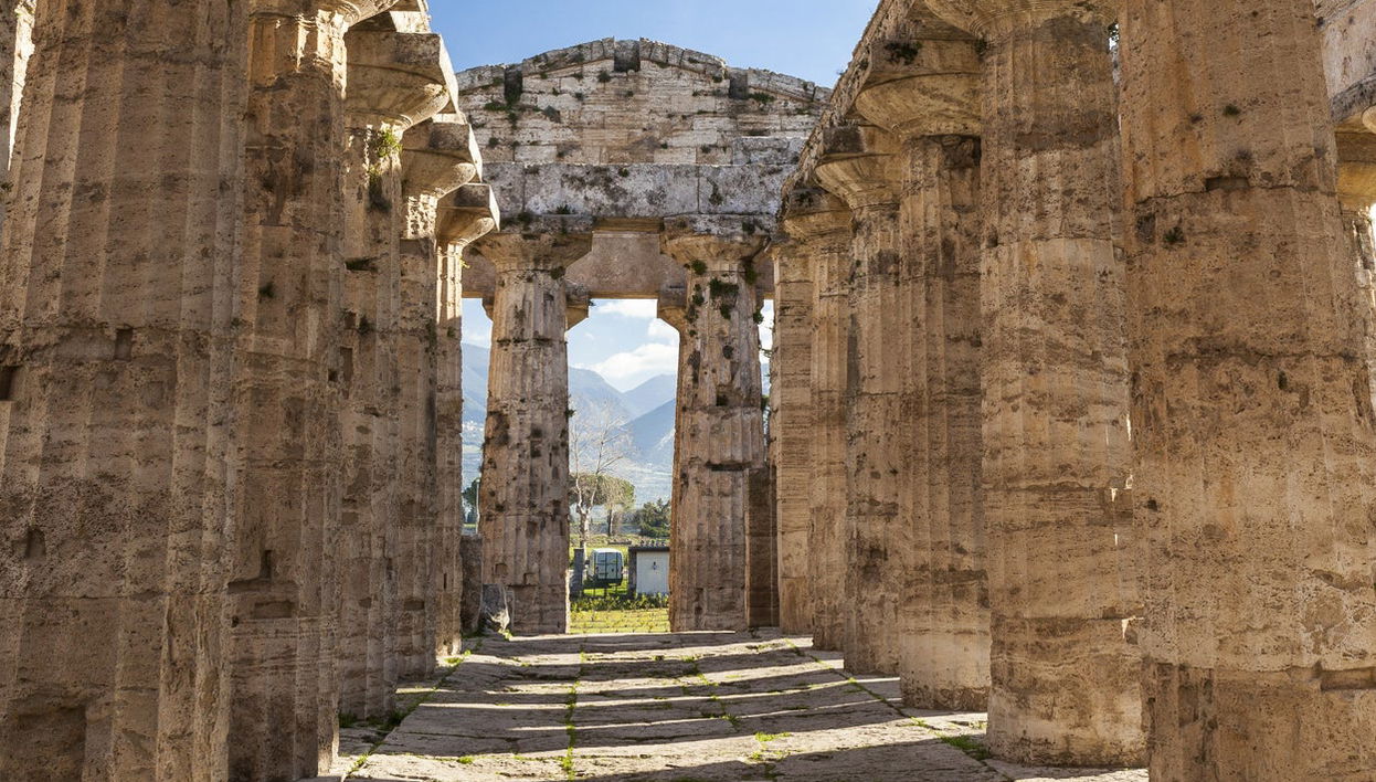 Archaeological Park of Paestum Ticket + Train - Foto 1