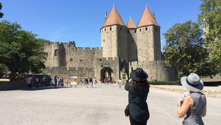 Private day tour : Cité de Carcassonne & the Lastours Castles.From Toulouse - Foto 1