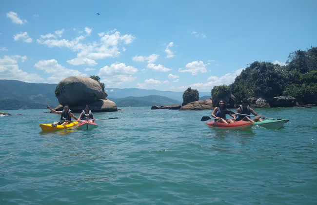 Balade en kayak dans la baie de Paraty et vers l'île Pombas - Photo 3