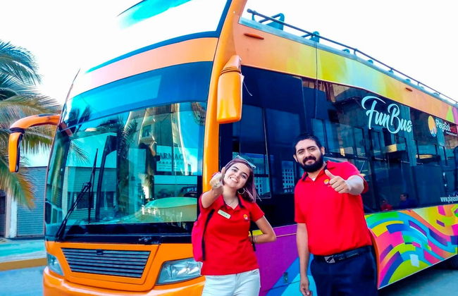 Visite panoramique dans Mazatlan en bus à toit ouvert - Photo 4