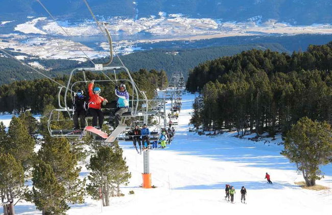 Forfait Trio-Pyrénées (Cambre d'Aze-Formiguerès-Porté-Puymorens) - Foto 6