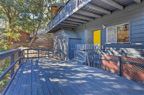 Photo 3 - Modern & Unique Cabin With Deck by Lake Gregory
