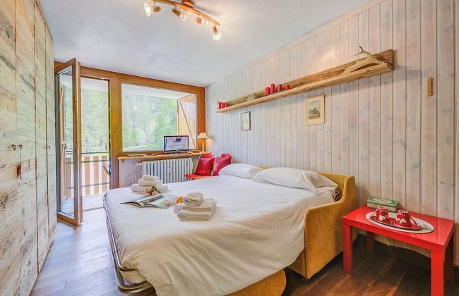 Studio Abete Rosso 500m From Ski - Foto 3