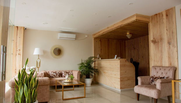 Sala de estar do lobby