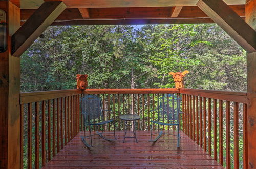 Photo 3 - Sevierville Cabin w/ Furnished Deck & Balcony