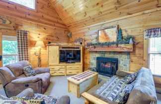 Photo 1 - Sevierville Cabin w/ Wraparound Deck + Lake Access