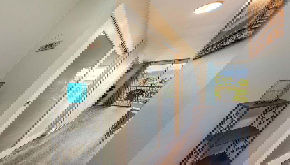 Interior entrance